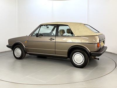 Lot 85 - 1987 Volkswagen Golf GL Cabriolet