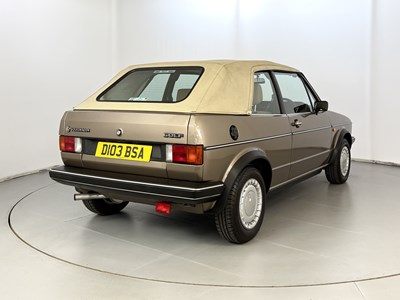 Lot 85 - 1987 Volkswagen Golf GL Cabriolet
