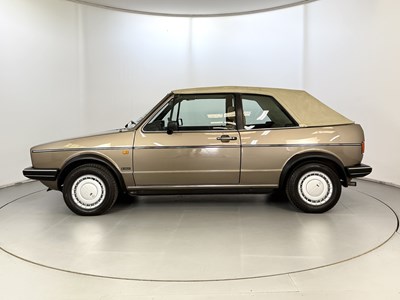 Lot 85 - 1987 Volkswagen Golf GL Cabriolet