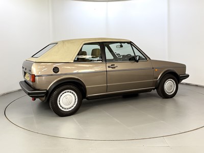 Lot 85 - 1987 Volkswagen Golf GL Cabriolet