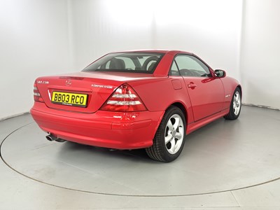 Lot 167 - 2003 Mercedes-Benz SLK230