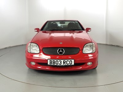 Lot 167 - 2003 Mercedes-Benz SLK230