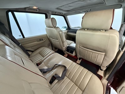 Lot 53 - 2001 Range Rover 4.0 Bordeaux