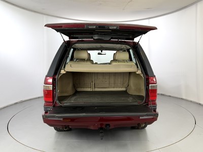 Lot 53 - 2001 Range Rover 4.0 Bordeaux
