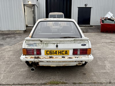 Lot 8 - 1985 Ford Escort RS Turbo - NO RESERVE