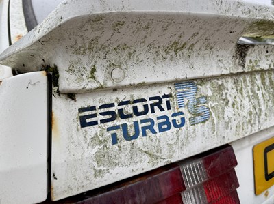 Lot 8 - 1985 Ford Escort RS Turbo - NO RESERVE