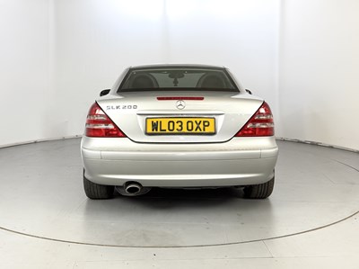 Lot 184 - 2003 Mercedes-Benz SLK200 - NO RESERVE