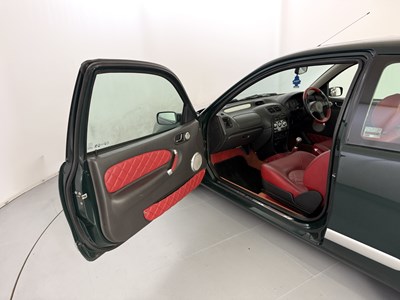 Lot 71 - 1999 Rover 200 BRM - NO RESERVE