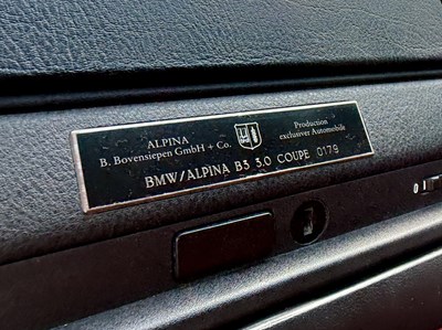 Lot 112 - 1995 BMW Alpina B3