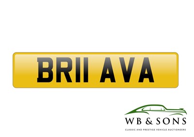 Lot 137 - Registration - BR11 AVA