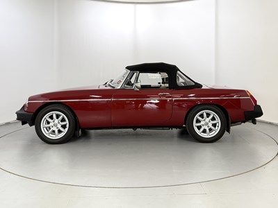 Lot 153 - 1981 MG B Roadster