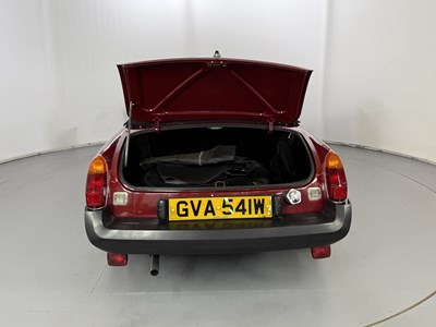 Lot 153 - 1981 MG B Roadster