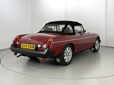 Lot 153 - 1981 MG B Roadster