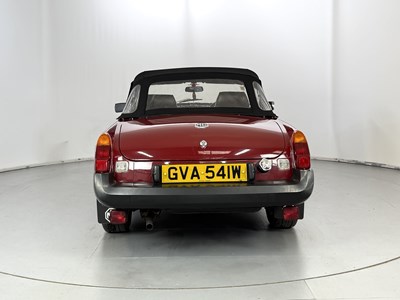 Lot 153 - 1981 MG B Roadster
