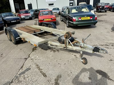 Lot Twin Axle Car Trailer - NO RESERVE