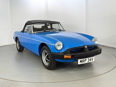 Lot 1980 MG B Roadster