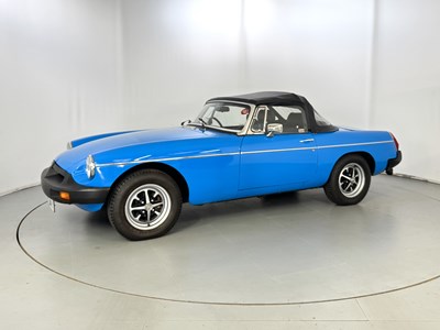 Lot 29 - 1980 MG B Roadster