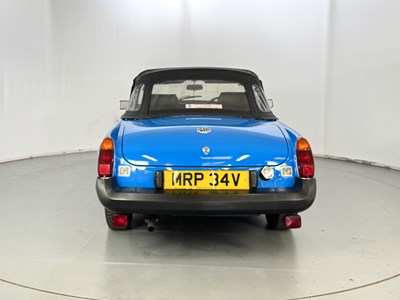 Lot 29 - 1980 MG B Roadster
