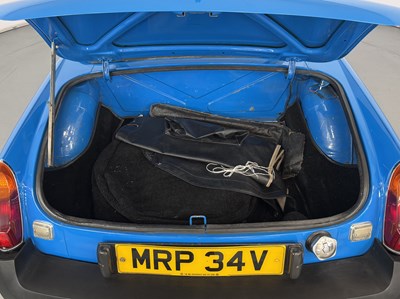 Lot 29 - 1980 MG B Roadster