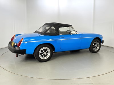 Lot 29 - 1980 MG B Roadster
