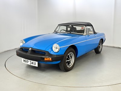 Lot 29 - 1980 MG B Roadster