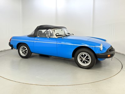 Lot 29 - 1980 MG B Roadster