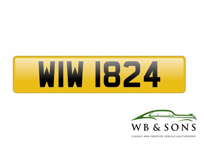 Lot Registration - WIW 1824 - NO RESERVE