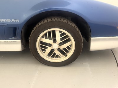 Lot 95 - 1987 Pontiac Trans Am Firebird