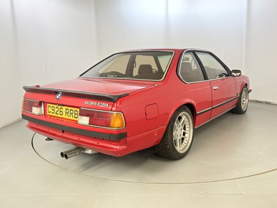 Lot 97 - 1986 BMW 635 CSi