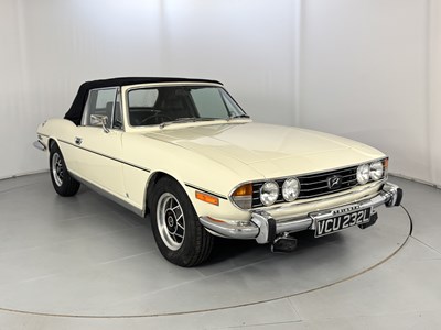Lot 16 - 1972 Triumph Stag