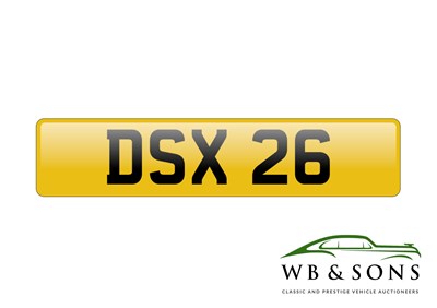 Lot 183 - Registration - DSX 26