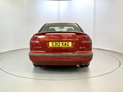 Lot 63 - 1998 Volvo S40 T4