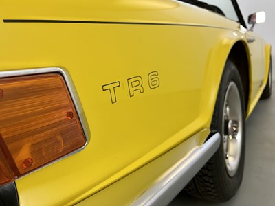 Lot 104 - 1973 Triumph TR6