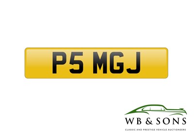 Lot 126 - Registration - P5 MGJ