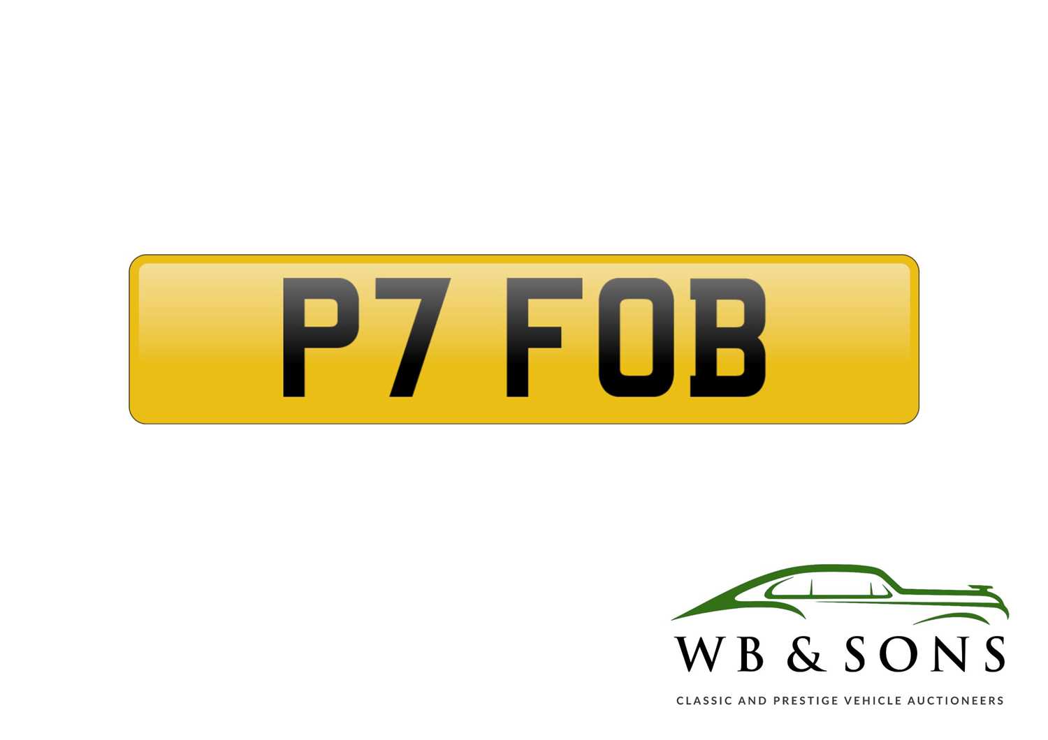 Lot 20 - Registration - P7 FOB