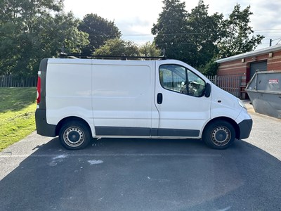 Lot 100 - 2009 Vauxhall Vivaro - NO RESERVE