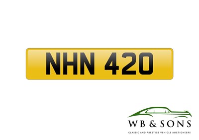 Lot 132 - Registration NHN420