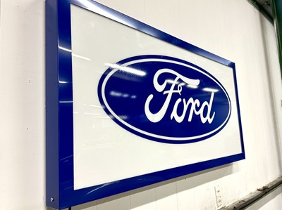 Lot 74 - Illuminated Garage Sign Ford - NO RESERVE