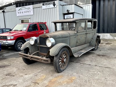 Lot 129 - 1927 Peerless Six - 72 - NO RESERVE