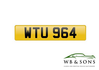 Lot 131 - REGISTRATION - WTU 964