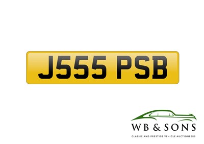 Lot Registration - J555 PSB - NO RESERVE