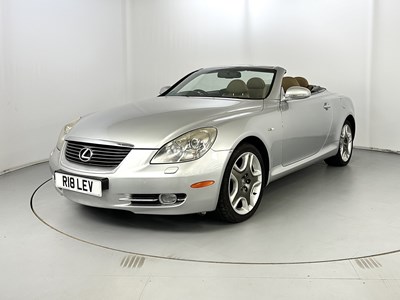 Lot 1 - 2005 Lexus SC430 - NO RESERVE