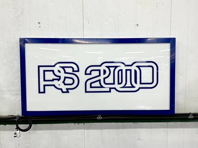Lot 132 - Illuminated Garage Sign RS2000 - NO RESERVE